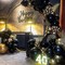 Black Gold Balloons Garland Kit, 100Pcs Black Gold Metallic Chrome and Gold Confetti Balloons Arch with Tape for New Year 2026,Wedding, Birthday,Graduation,Special Events Party Decoration